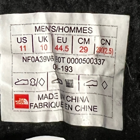 THE NORTH FACE Mens Chilkat III Boots Size 11, 13 British Khaki Tan - Picture 13 of 16